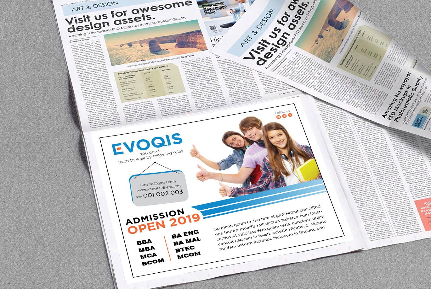 latest trend in booklet designing